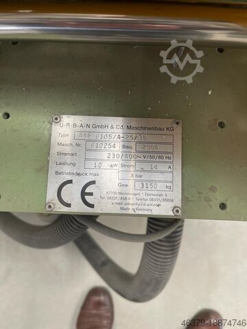 Ligne de production complète URBAN AKS 6105 + TBA + SV 530 mit WT