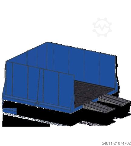 Umývacia linka pre stavebné stroje Generac Waschplatz mobil für Baumaschinen