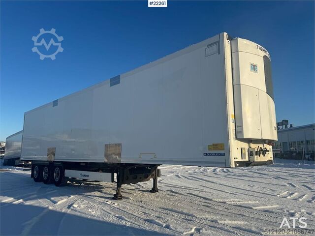  Krone box semi-trailer with Thermo King unit