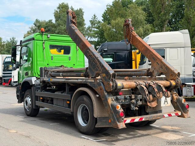Skip truck MERCEDES-BENZ Arocs 1835 E6 Meiller AK 12MT Funk AHK AT-MOTOR