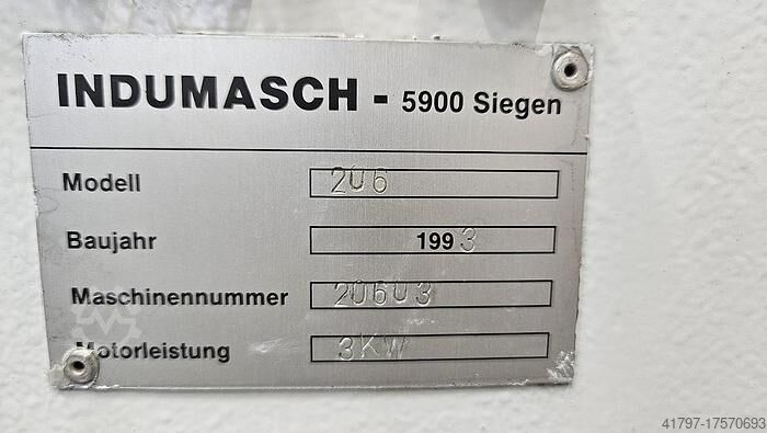 Máy khía khía Indumasch V 206 Indumasch V 206