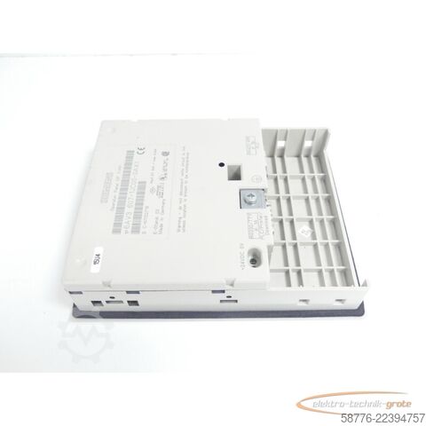 Componente Siemens 6AV3607-1JC00-0AX1 Operator Panel 7-PP E-Stand 03 SN C-N1132716
