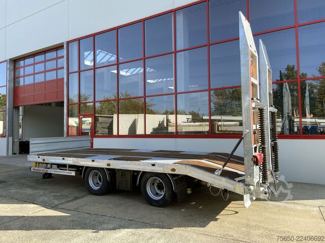 Matala lavetti perävaunu Möslein TT 21-6,5  21 t Tandemtieflader, Luftgefedert, NEU