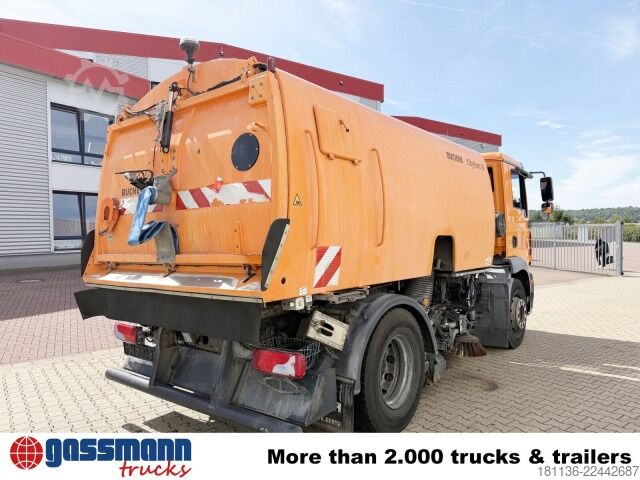 道路清扫车 MAN TGM 18.240 4x2 BL, Kehrmaschine Bucher CityFant