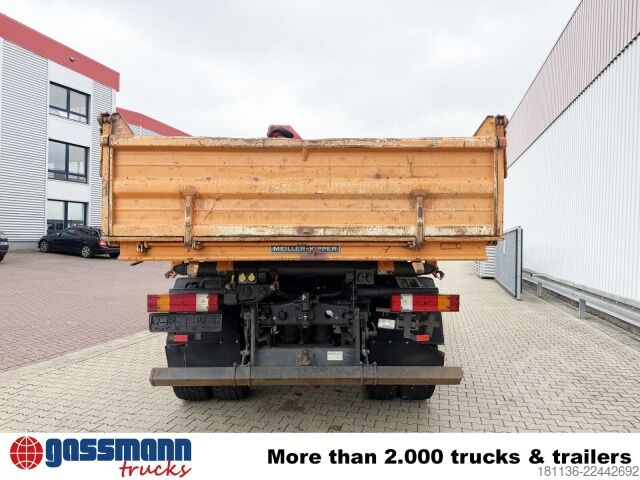 Tipvogn Mercedes-Benz Atego 1823 AK 4x4, Kran Palfinger PK12.501, Bj.