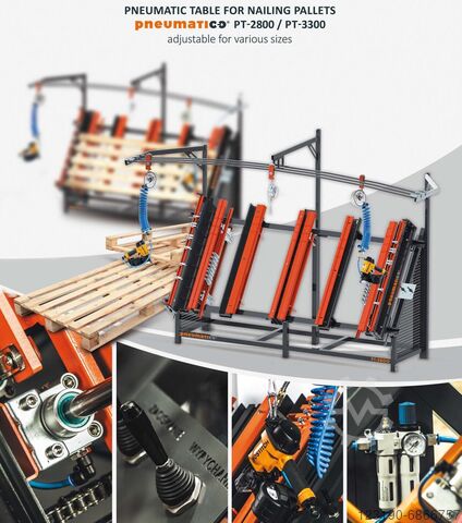 Palet yapma makinesi PNEUMATICO PT-3300