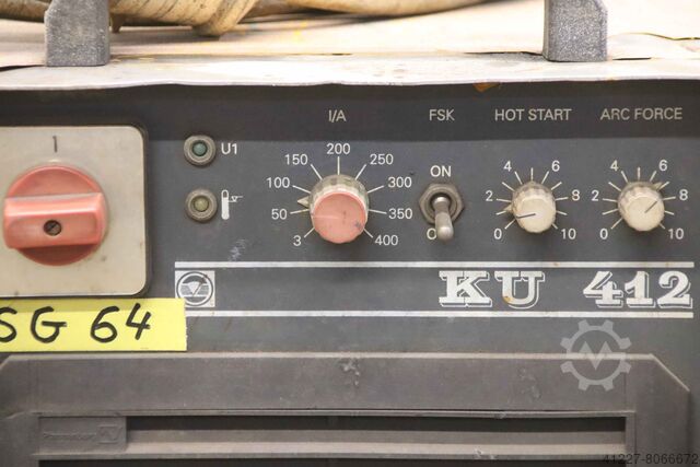 Elektrodenschweißgerät 400 A Kjellberg KU 412