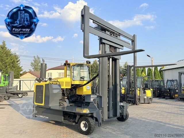 Carretilla retráctil de 4 vías Combilift C8000 GAS TRIPLEX 7600 WIDE POSITIOER