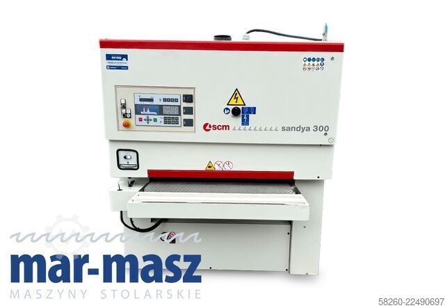 Wide belt sander SCM SANDYA 3S 1100 trzewik sekwencyjny