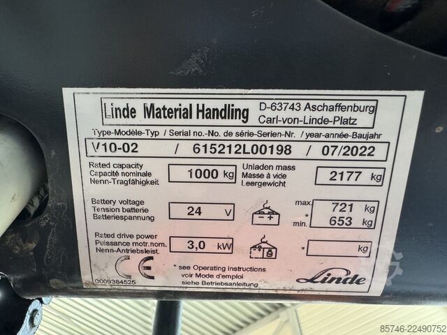 V 10 / * DEMO !! DOBBELT styring !! LINDE V 10 /  * DEMO !! DOUBLE steering !!