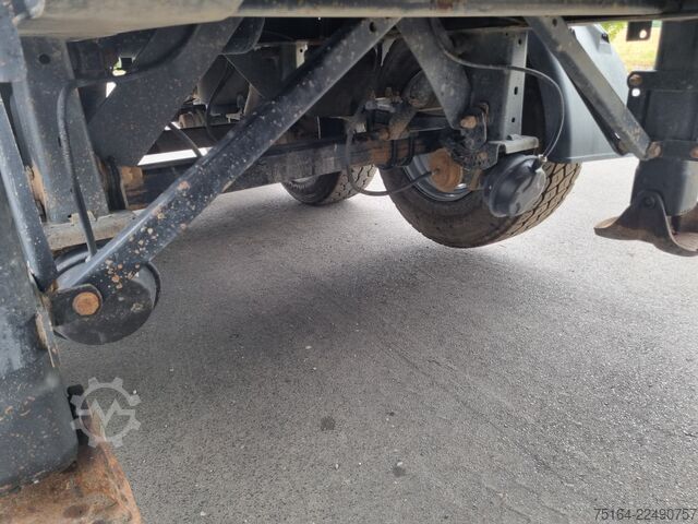Trailer truk bak jungkit MEILLER MHPS 12/27 NOSS 2 Stahlrundmulde