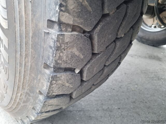 Trailer truk bak jungkit MEILLER MHPS 12/27 NOSS 2 Stahlrundmulde