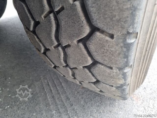 Trailer truk bak jungkit MEILLER MHPS 12/27 NOSS 2 Stahlrundmulde