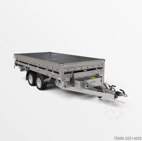 Car carrier trailer Martz Kipper 3,6m x 1,7m 3,5T elektrisch