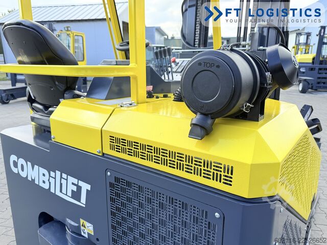 Forklift empat arah Combilift CB2500 GAS TRIPLEX 4900 FORK POSITIONER