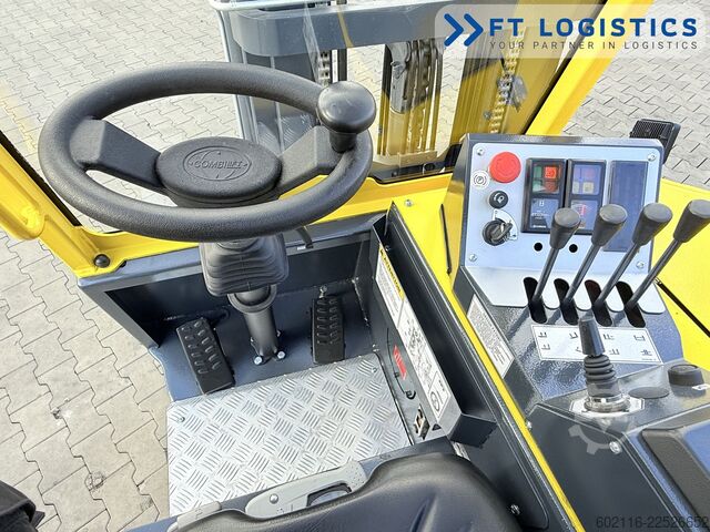 Forklift empat arah Combilift CB2500 GAS TRIPLEX 4900 FORK POSITIONER