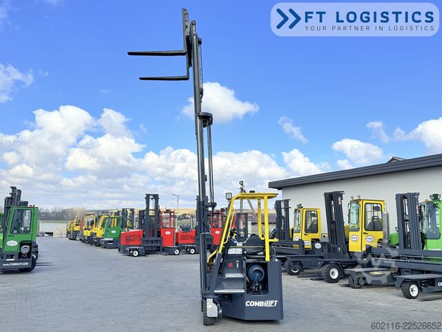 Forklift empat arah Combilift CB2500 GAS TRIPLEX 4900 FORK POSITIONER