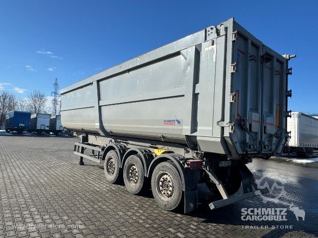 Damperli yarı römork Schmitz Cargobull Tipper Steel half pipe body 555m³