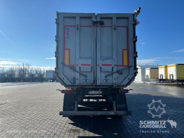 Damperli yarı römork Schmitz Cargobull Tipper Steel half pipe body 555m³