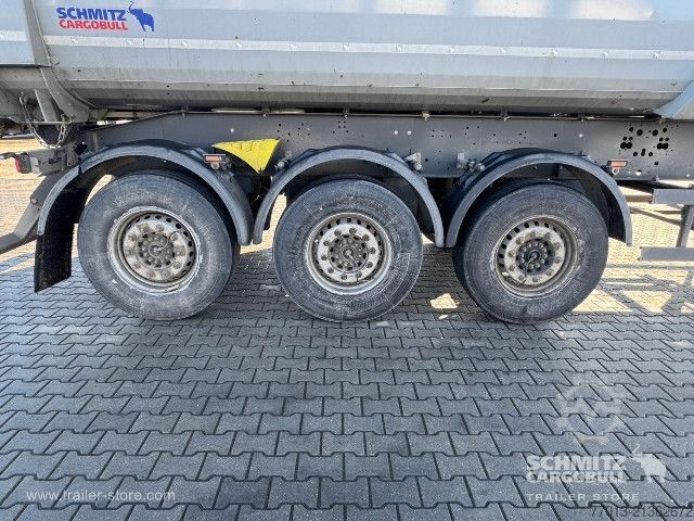 Damperli yarı römork Schmitz Cargobull Tipper Steel half pipe body 555m³