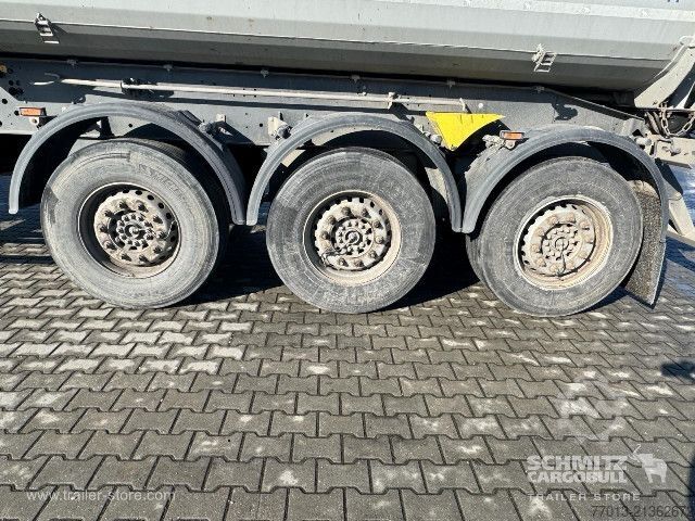 Damperli yarı römork Schmitz Cargobull Tipper Steel half pipe body 555m³