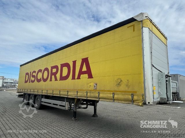 Brandalı açık yarı römork Schmitz Cargobull Curtainsider Standard