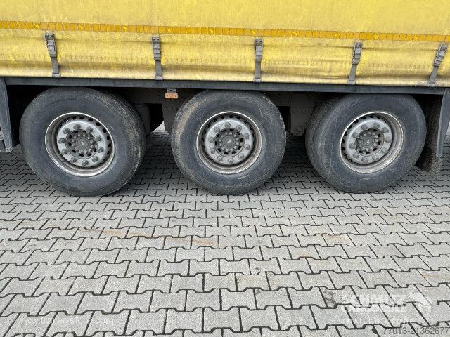 Brandalı açık yarı römork Schmitz Cargobull Curtainsider Standard