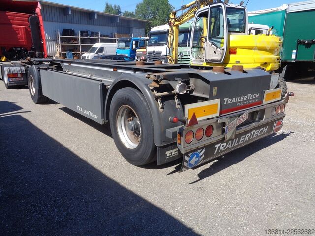 Remorque à châssis interchangeable  Trailer Tech BDF Lafette Palettenkasten