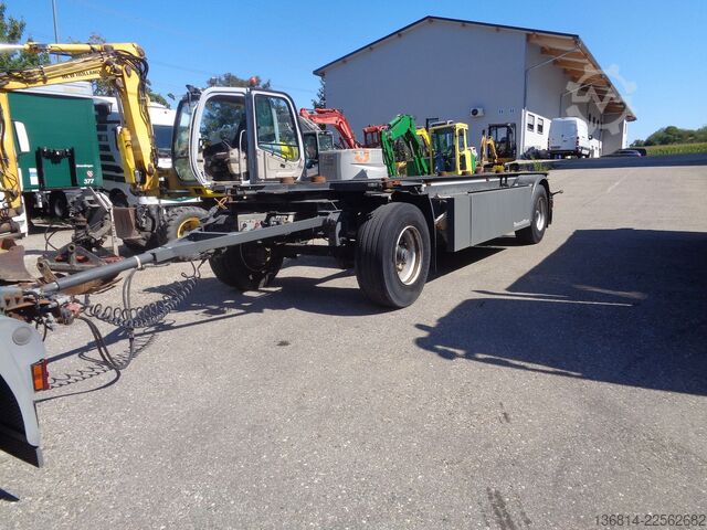 Remorque à châssis interchangeable  Trailer Tech BDF Lafette Palettenkasten