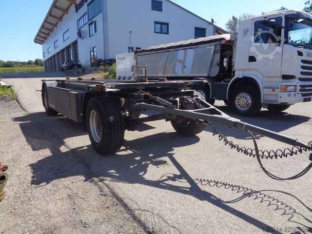 Remorque à châssis interchangeable  Trailer Tech BDF Lafette Palettenkasten