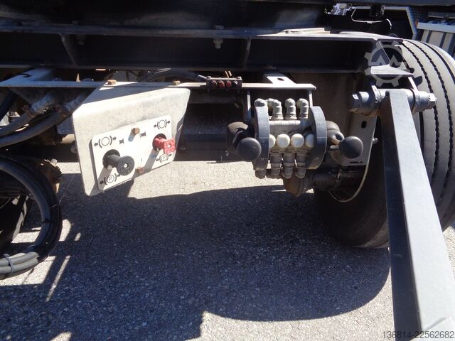 Remorque à châssis interchangeable  Trailer Tech BDF Lafette Palettenkasten