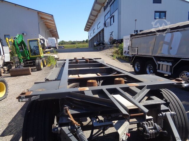 Remorque à châssis interchangeable  Trailer Tech BDF Lafette Palettenkasten
