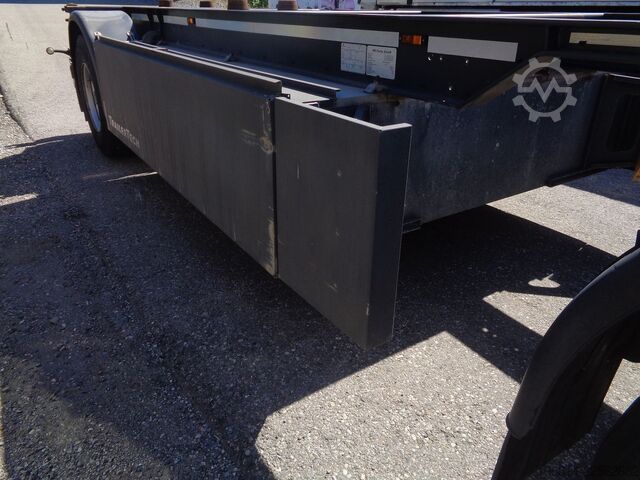 Remorque à châssis interchangeable  Trailer Tech BDF Lafette Palettenkasten