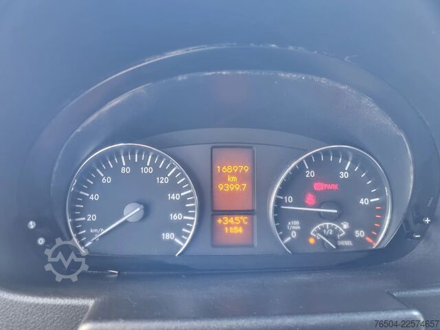 Kamion sa duplom kabinom Mercedes-Benz Sprinter 516 CDI DC Open laadbak N1 3.5T Trekha...