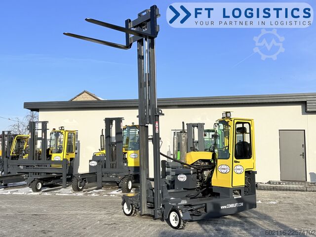 чотири-напрямний навантажувач Combilift C3000 GAS DUPLEX PLATFORM 1500 FREE LIFT