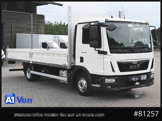 Пікап-фургон MAN TGL 8.180 L Pritsche, Klima, 2xAHK, Luftfederung