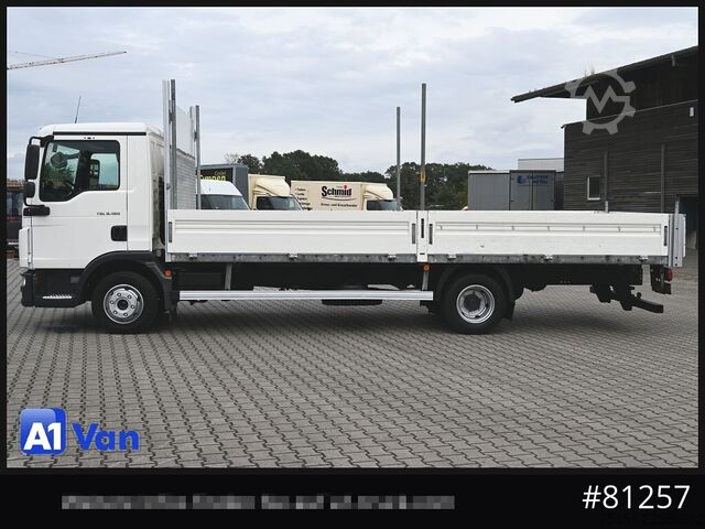 Пікап-фургон MAN TGL 8.180 L Pritsche, Klima, 2xAHK, Luftfederung