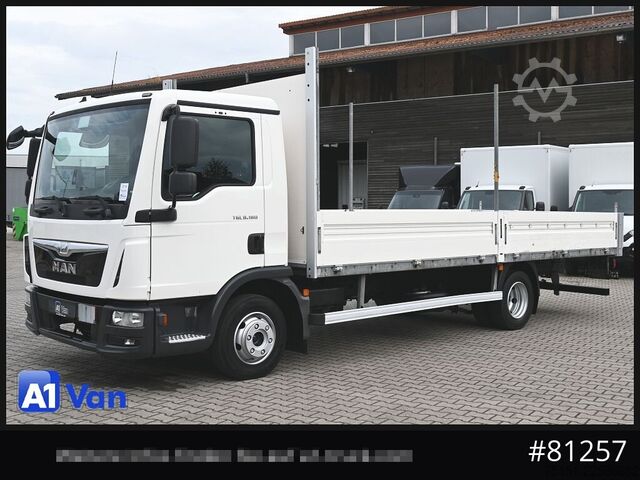 Пікап-фургон MAN TGL 8.180 L Pritsche, Klima, 2xAHK, Luftfederung