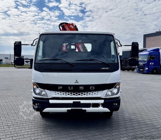  Fuso Canter 7C15 Fassi Kran 3-seiten Kipper