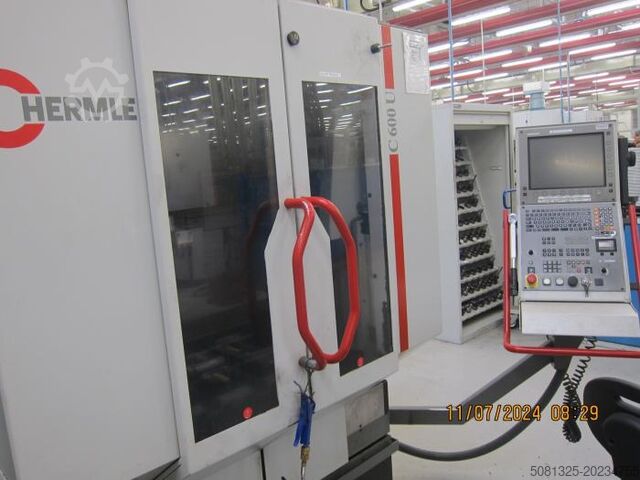 Loddrett maskinering senter HERMLE C 600 U,28761