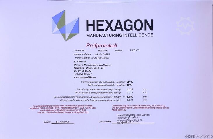 Braț de măsurare Hexagon Absolute Arm RA-7525 - FA Haxagon 