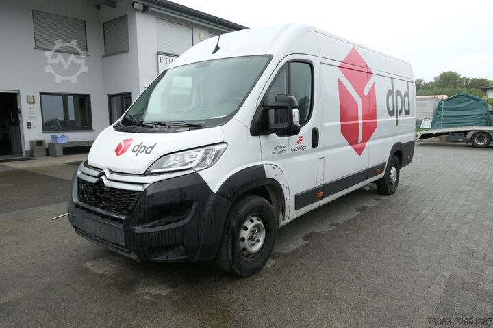 Fourgon surélevé Citroën Jumper L4H2 Maxi Klima Kamera Navi MOTORSCHADEN