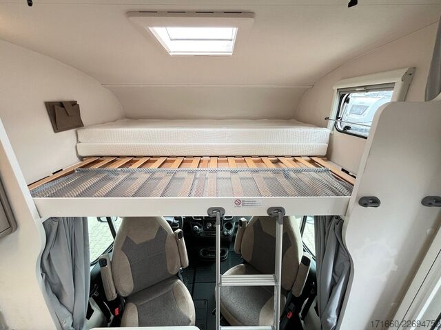 알코브 캠핑카 CARADO pro A 132 MARKISE, RADTRÄGER, SOFORT