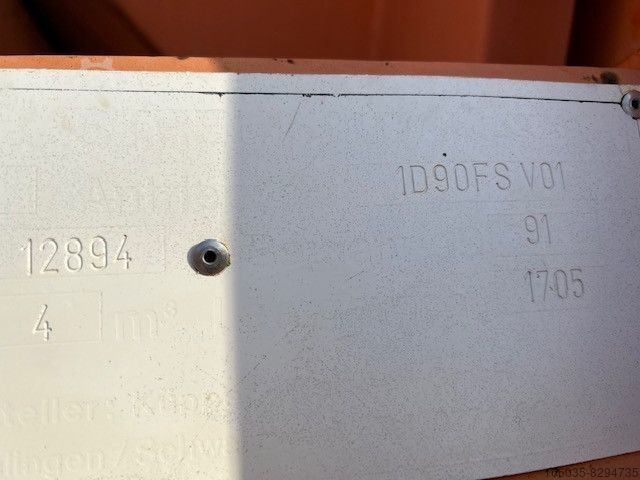 Spezial-LKW  Salzstreuer Küpper-Weisser STA HD 4m² Ersatzteil