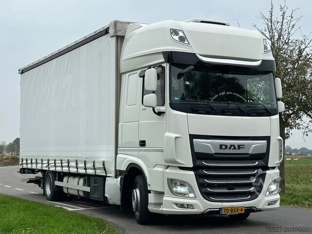 滑动油布 DAF XF 430 XF430. EURO6. 2019. Schuifzeil Bakwagen ...