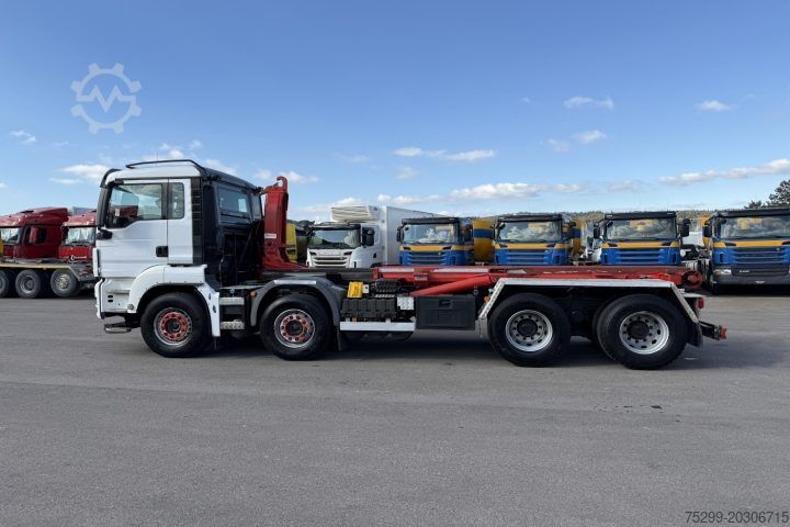 Haakarm vrachtwagen MAN TGS 35.440 8x4 Velsycon / Swiss-Vehicle