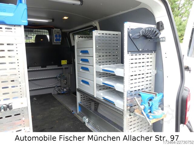 Skåpbil VW T6 Transporter Kasten Allrad SHZ Sortimo 3 Sitze