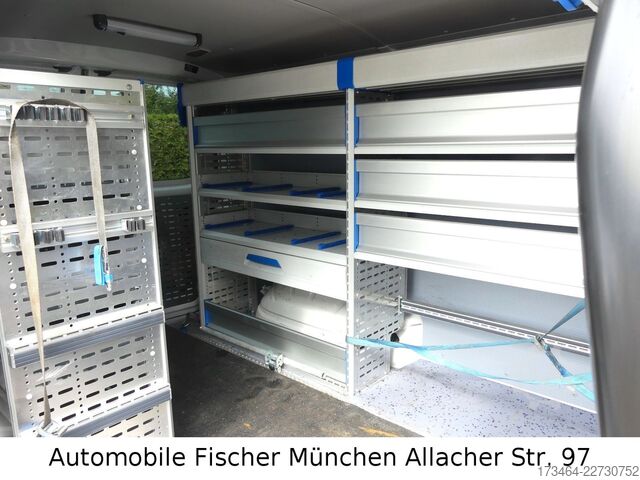 Skåpbil VW T6 Transporter Kasten Allrad SHZ Sortimo 3 Sitze