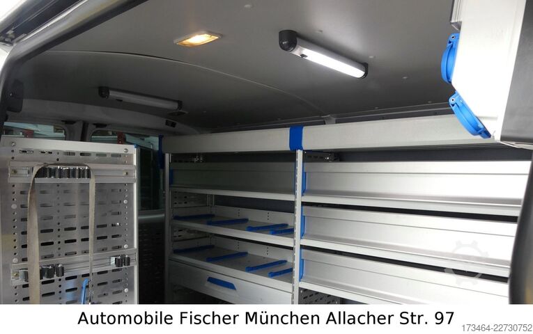 Skåpbil VW T6 Transporter Kasten Allrad SHZ Sortimo 3 Sitze