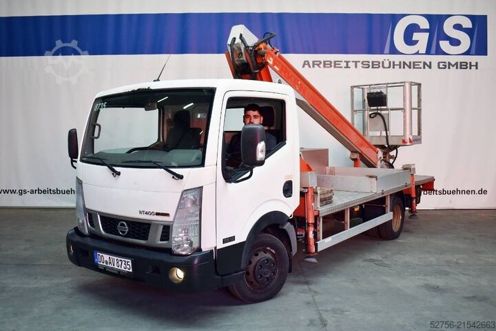 Knúinn vinnupallur á vörubíl Multitel 160ALU